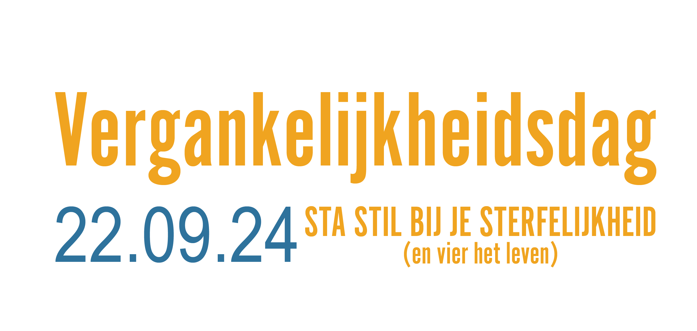 Vergankelijkheidsdag 2020